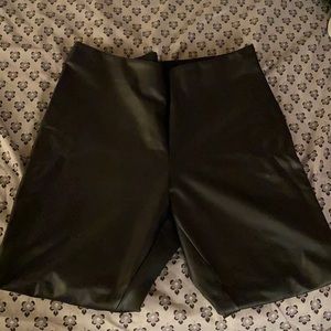 Faux Leather Legging. Very stretchy. Comfortable. Worn once.